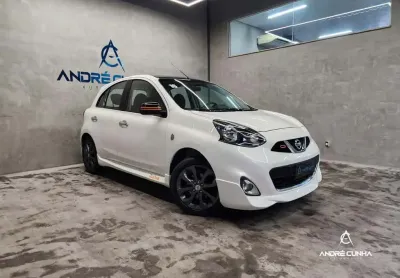 Nissan march rio2016 1.6 flex fuel 5p  - branca - 2016/2016