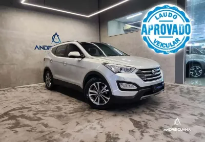 Hyundai santa fé gls 3.3 v6 4x4 tiptronic  - prata - 2014/2015