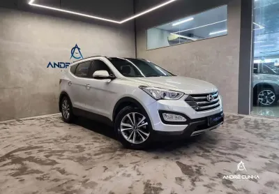 Hyundai santa fé gls 3.3 v6 4x4 tiptronic  - prata - 2014/2015