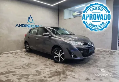 Toyota yaris xs connect 1.5 flex 16v 5p aut.  - cinza - 2021/2022