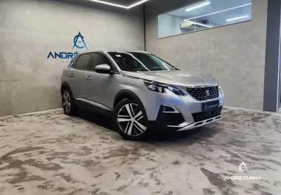 Peugeot 3008 griffe 1.6 turbo 16v 5p aut.  - prata - 2017/2018