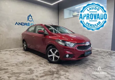 Chevrolet prisma ltz 1.4 8v flexpower 4p aut.  - vermelha - 2019/2019