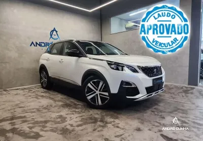 Peugeot 3008 griffe pack 1.6 turbo 16v 5p aut.  - branca - 2018/2019