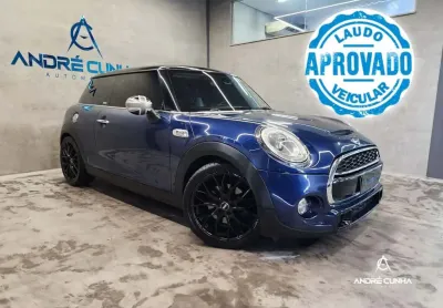 Mini cooper s 2.0 turbo 16v 3p aut.  - azul - 2015/2016