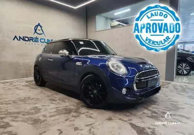 Mini Cooper S 2.0 Turbo 16v 3p Aut.  - Azul - 2015/2016