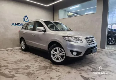 Hyundai santa fe gls 3.5 v6 4x4 tiptronic  - prata - 2010/2011