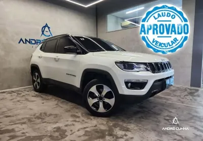 Jeep Compass LONGITUDE 2.0 4x4 Dies. 16V Aut.  - Branca - 2017/2017