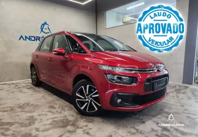 Citroën C4 Picasso Intensive 1.6 Turbo 16V Aut.  - Vermelha - 2017/2018