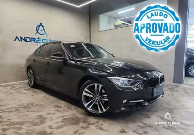 BMW 320i Modern/Sport TB 2.0/A.Flex/GP 4p  - Preta - 2015/2015