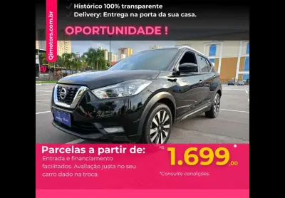 Nissan kicks sv 1.6 16v flexstar 5p aut.