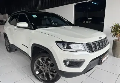 Jeep compass 2.0 s 2021 branca diesel 4x4 !!!!