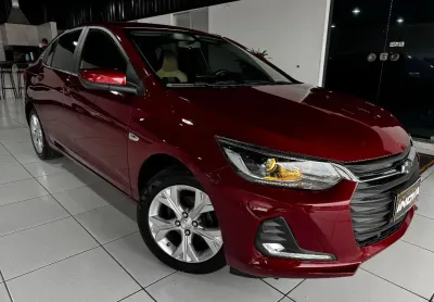Chevrolet onix plus 1.0tb premier 2021 vermelho único dono!!
