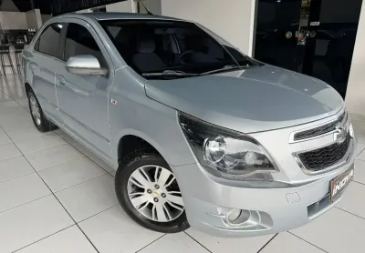 Chevrolet cobalt 1.8 ltz automático 2013 prata completo!!!