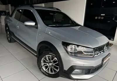 Volkswagen saveiro cross 1.6 cd 2019 prata completa !!!!!!