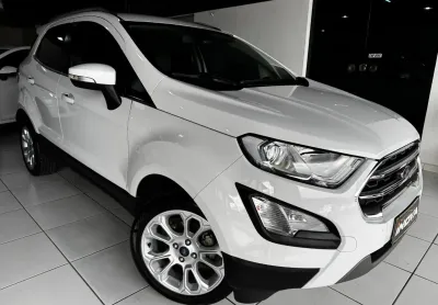 Ford ecosport 1.5 titanium 2020 branca automática com teto solar!!!