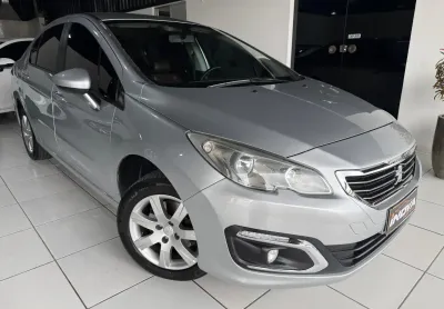 Peugeot 408 sedan 1.6 tb business 2017 prata automático !!!
