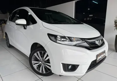 Honda fit 1.5 ex 2017 branco automático completo !!!!!!!!!