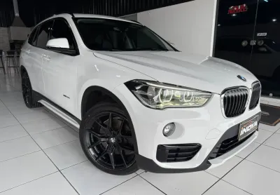 Bmw x1 xdrive 25i sport 2.0tb branca top de linha com teto solar!!!