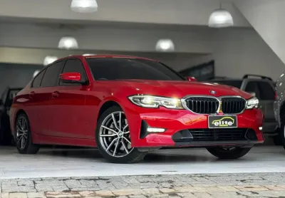 Bmw 330i serie 3 2.0 turbo m sport automatico baixo km financia e troca