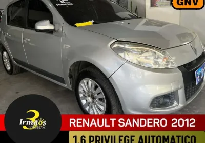 Renault sandero 2012 1.6 privilége 16v flex 4p automático