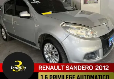 Renault sandero 2012 1.6 privilége 16v flex 4p automático