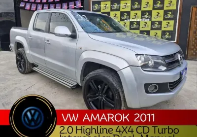 Volkswagen amarok 2011 2.0 highline 4x4 cd 16v turbo intercooler diesel 4p manual
