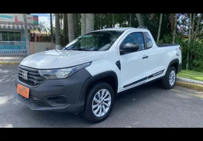 Fiat Strada Endurance 1.4 Flex 8V CS Plus - Branca - 2021/2021