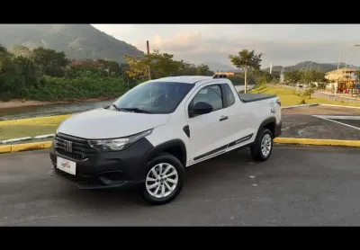 Fiat strada endurance 1.4 flex 8v cs plus - branca - 2021/2021