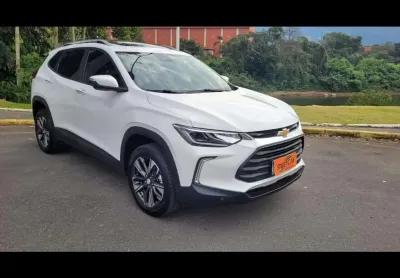 Chevrolet tracker premier 1.2 turbo 12v flex aut. - branca - 2024/2025