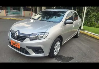 Renault logan /  zen16mt - prata - 2020/2021