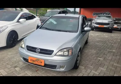 Chevrolet corsa hatch m/ joy - prata - 2005/2006