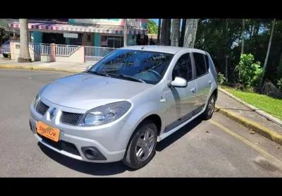 Renault sandero 1.6 vibe - prata - 2010/2010
