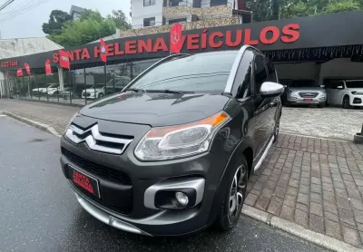 Citroën aircross glx 1.6 flex 16v 5p aut. - cinza - 2012/2013
