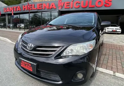 Toyota corolla gli flex - preta - 2012/2013