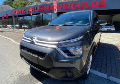 Citroën c3 live 1.0 flex 6v 5p mec.  - cinza - 2024/2025