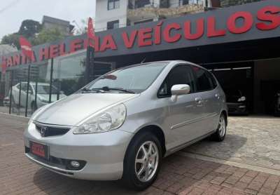 Honda Fit LX - Prata - 2007/2007