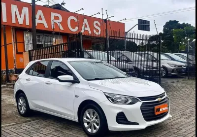 Chevrolet Onix LT 1.0 Hatch 2021 - Branca - 2021/2021