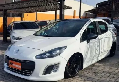 Peugeot 308 Griffe 1.6 2015 - Branca - 2014/2015