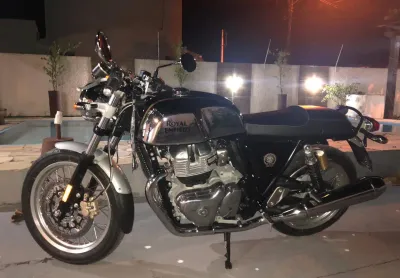 Gt continental 650 linda, cromada seri especial unico dono.