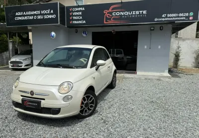 Fiat 500 cult 1.4  automático - 2012 