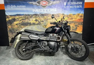 Triumph scrambler 1200 xc 2020 preta