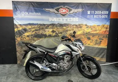 Honda cg 160 titan 2019 prata