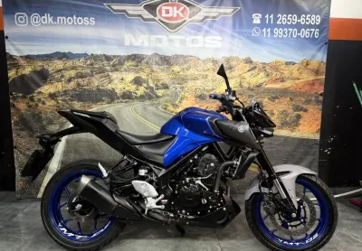 Yamaha mt 03 abs 2022 azul