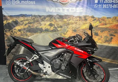 Honda cbr 500 r 2015 preta 