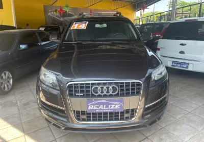 Audi q7 3.0 2014 blindada extremamente conservada com laudo cautelar 