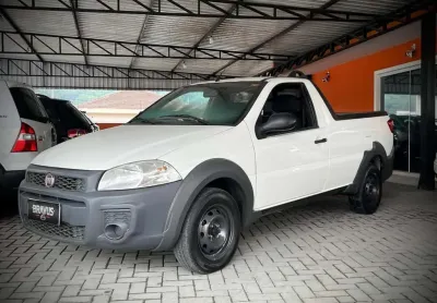 Fiat strada hd wk cc e - branca - 2017/2018