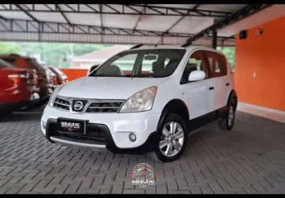 Nissan livina x-gear x-gear sl/x-gear 1.8 flex f. aut.  - branca - 2012/2013