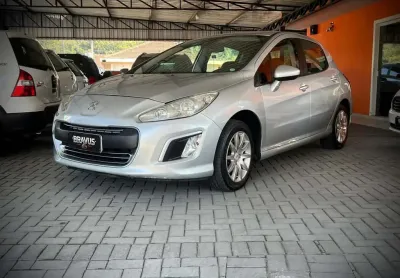 Peugeot 308 /  allure - prata - 2012/2013