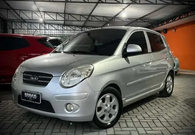 Kia picanto /  ex 1.1l - prata - 2007/2008
