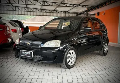 Chevrolet corsa hatch m/ premium - preta - 2009/2010